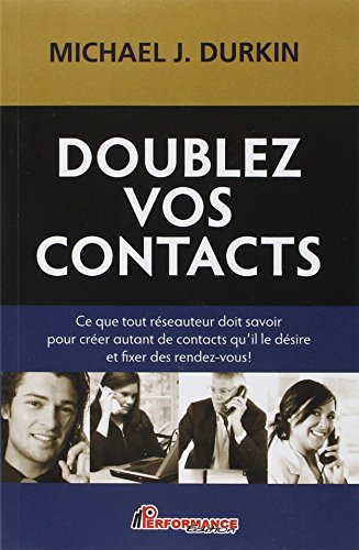 Beispielbild fr Doublez vos contacts zum Verkauf von medimops