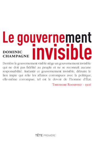 Stock image for Gouvernement invisible (Le) for sale by medimops