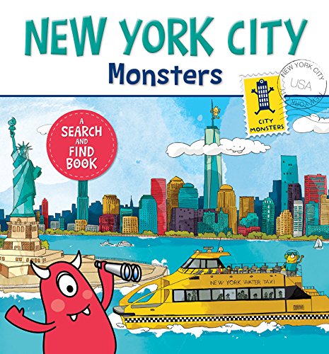9782924734025: New York City Monsters: A Search-and-Find Book