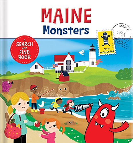 9782924734148: Maine Monsters: A Search and Find Book (City Monsters)