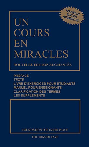 Beispielbild fr Un cours en miracles - Nouvelle dition augmente broche zum Verkauf von Gallix