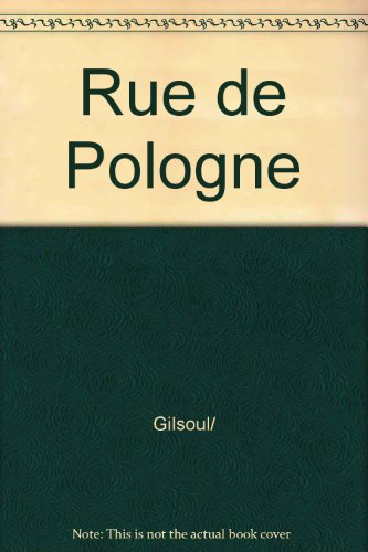 Beispielbild fr rue de Pologne zum Verkauf von Chapitre.com : livres et presse ancienne