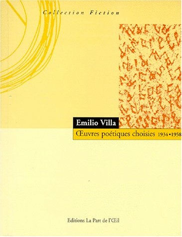 Beispielbild fr Oeuvres Poetiques Choisies 1934-1958 zum Verkauf von Gallix