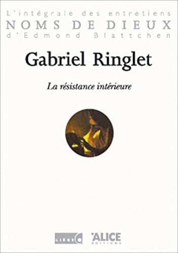 La RÃ©sistance interieur (9782930182100) by Ringlet, Gabriel