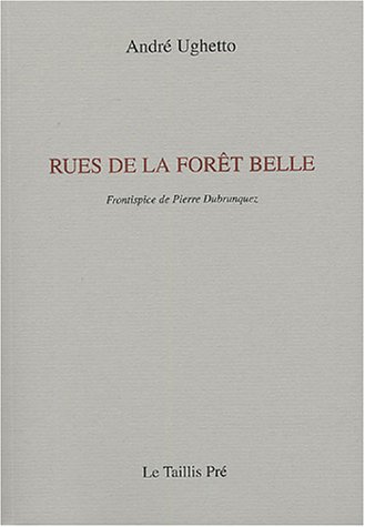 Beispielbild fr Rues de la fort belle : Petite kabbale de pomes entre deux proses zum Verkauf von medimops