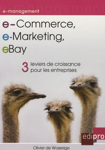 Stock image for e-Commerce, e-Marketing, eBay : 3 Leviers de croissance pour les entreprises for sale by Ammareal