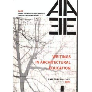 Beispielbild fr Writings in Architectural Education zum Verkauf von medimops