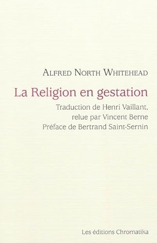 9782930517049: La religion en gestation