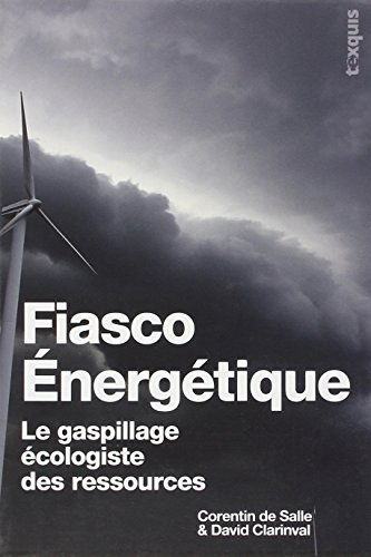 Stock image for Fiasco nergtique : Le gaspillage cologiste des ressources for sale by medimops