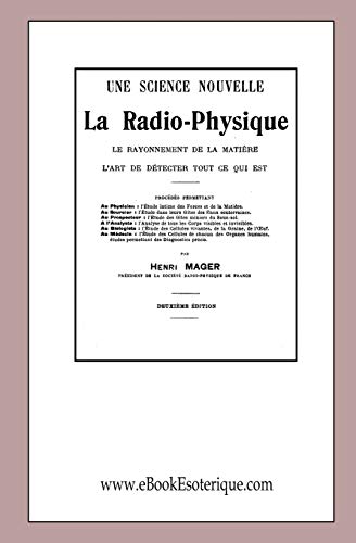 Stock image for La Radio-Physique: Une science nouvelle (French Edition) for sale by Books Unplugged