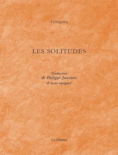 Les Solitudes (9782940055043) by Gongora, Luis De