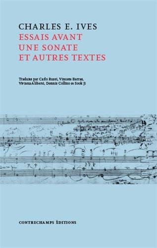 Beispielbild fr Essais avant une Sonate: Et autres crits zum Verkauf von Gallix