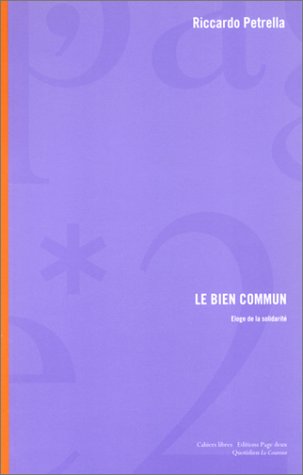 Beispielbild fr Le Bien commun: loge de la solidarit zum Verkauf von medimops
