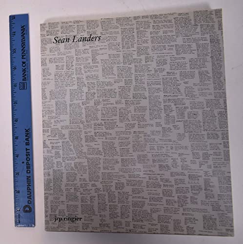 Sean Landers (English and German Edition)