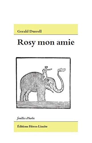 Stock image for Mon amie Rosy for sale by Librairie Th  la page