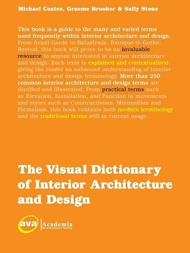 9782940373802: The Visual Dictionary of Interior Architecture and Design