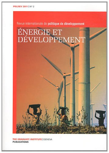 9782940415458: POLDEV, N 2/2011 : Energie et dveloppement