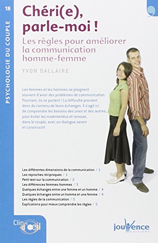 Stock image for Chri(e) parle-moi ! : Les rgles pour amliorer la communication homme-femme for sale by medimops