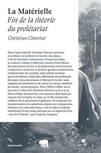 Beispielbild fr La Matrielle [Broch] Charrier, Christian et Bouzarri, Zaschia zum Verkauf von BIBLIO-NET