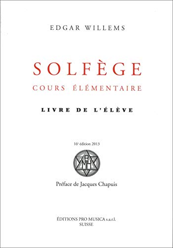 Stock image for Solfge, cours lmentaire : Livre de l'lve for sale by medimops