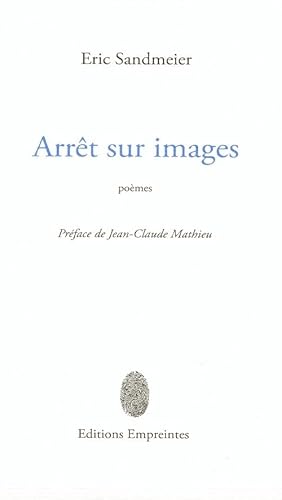 Stock image for ARRET SUR IMAGE for sale by Gallix