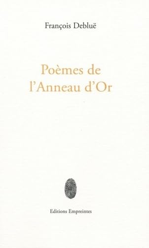 Stock image for Pomes de l'anneau d'or for sale by Ammareal