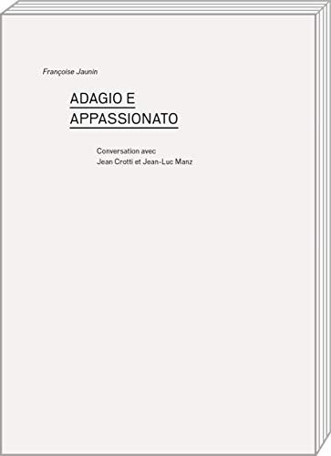 Beispielbild fr ADAGIO E APPASSIONATO (French Edition) zum Verkauf von Gallix