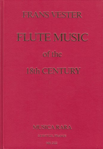 9782950064615: Flute Music of the Eighteenth Century: An Annotated Bibliography