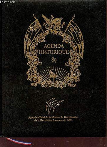 Stock image for Agenda Historique 1989 for sale by Ammareal