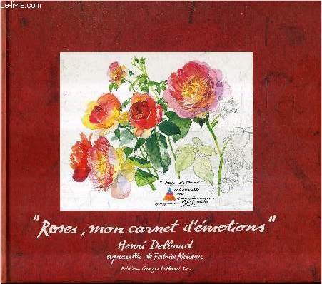 Imagen de archivo de Roses, mon carnet d'emotions a la venta por Les Livres des Limbes