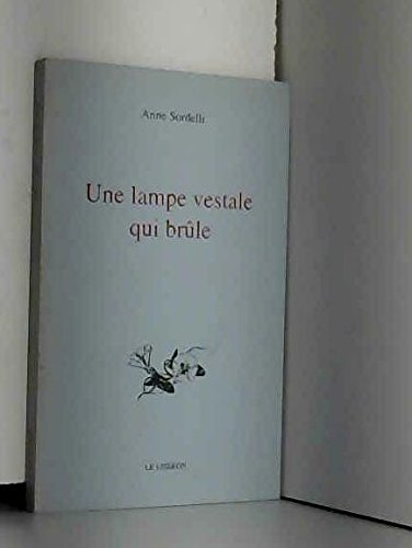 Beispielbild fr Une lampe vestale qui brle zum Verkauf von medimops