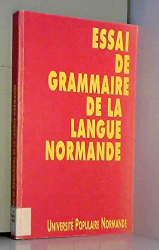 9782950907400: Essai de grammaire de la langue normande