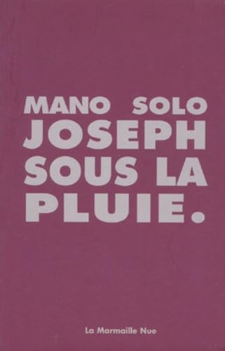 9782950965318: Joseph sous la pluie