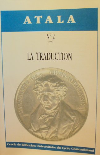 Beispielbild fr Atala-La traduction N 2 zum Verkauf von medimops
