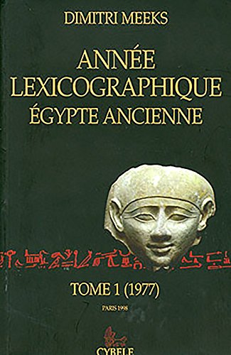 Stock image for Anne lexicographique. gypte Ancienne. --------- Tome 1 ( 1977 ) for sale by Okmhistoire