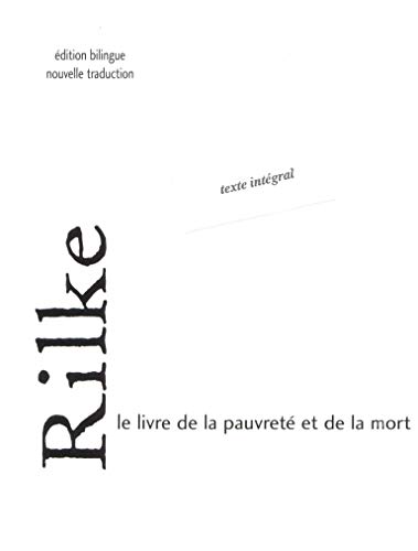 9782951308862: Le livre de la pauvret et de la mort: Edition bilingue franais-allemand