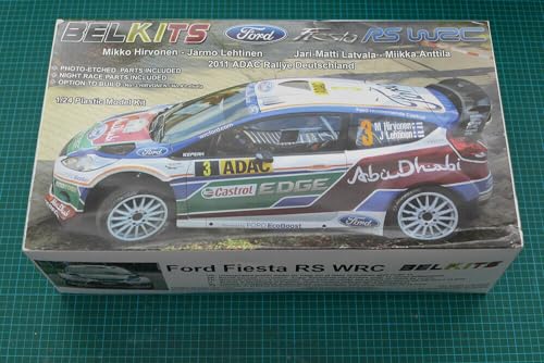 9782951629448: Belkit Model Kit - Ford Fiesta RS WRC Car - 1:24 Scale - BEL003 - New