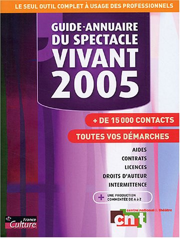 Stock image for Guide-annuaire du spectacle vivant for sale by Ammareal