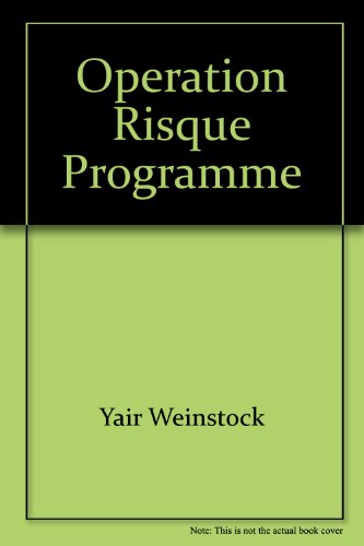 Beispielbild fr Operation Risque Programme zum Verkauf von medimops