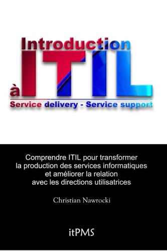Beispielbild fr Introduction  ITIL : Service delivery - Service support zum Verkauf von medimops