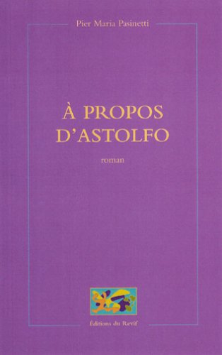 Stock image for A propos d'Astolfo for sale by medimops