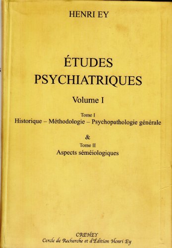 9782952785907: Etudes psychiatriques : 2 volumes plus CDRom