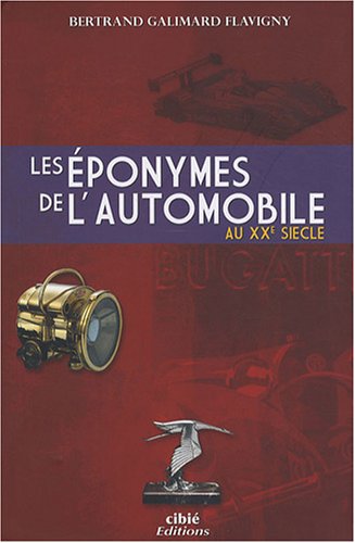 Stock image for Les ponymes de l'automobile for sale by medimops