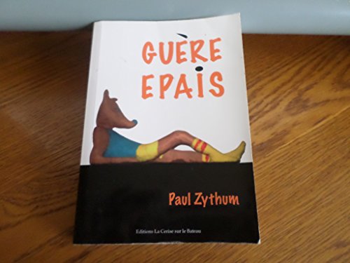 Stock image for Gure epais for sale by Librairie Th  la page