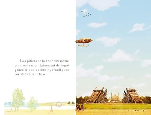 Stock image for le FLIP BOOK de la TOUR EIFFEL, PARIS (French Edition) for sale by Wonder Book