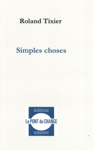 Stock image for Simples choses for sale by Ammareal