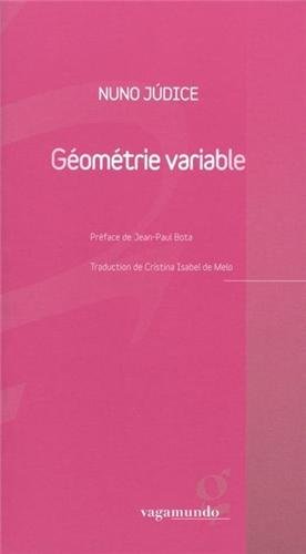 Geometrie Variable (9782953622812) by JÃšDICE NUNO