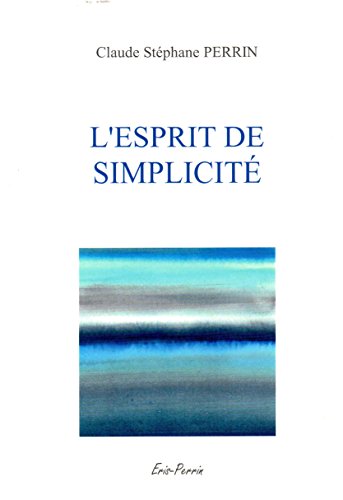 Stock image for L'esprit De Simplicite for sale by RECYCLIVRE