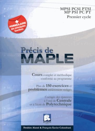 9782953859102: Prcis de Maple