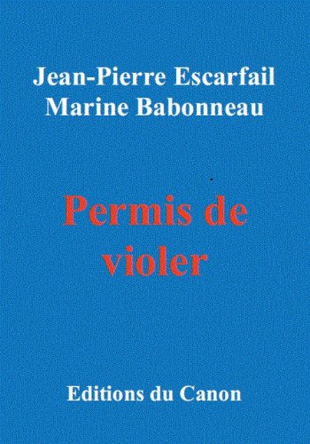 Beispielbild fr Permis de violer zum Verkauf von medimops
